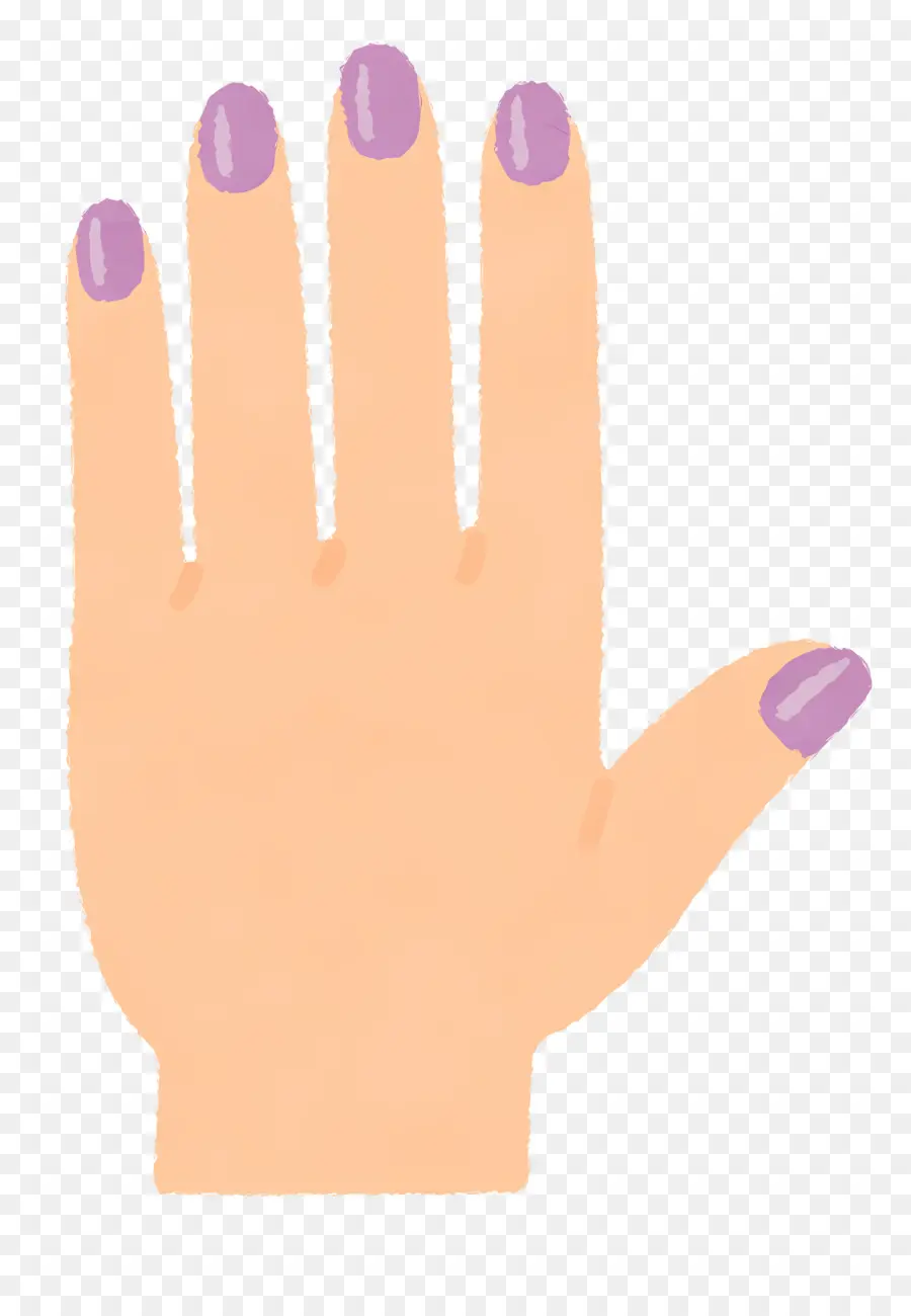 De La Mano，Uñas PNG