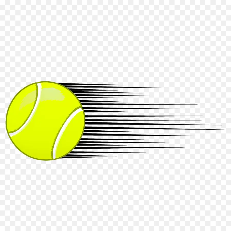 Pelota De Tenis，Amarillo PNG