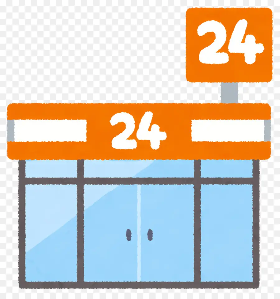 Store，24 Horas PNG