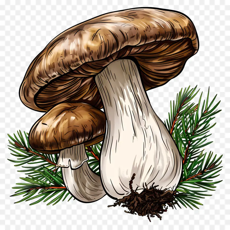 Hongo Porcini，Dibujo De Setas PNG