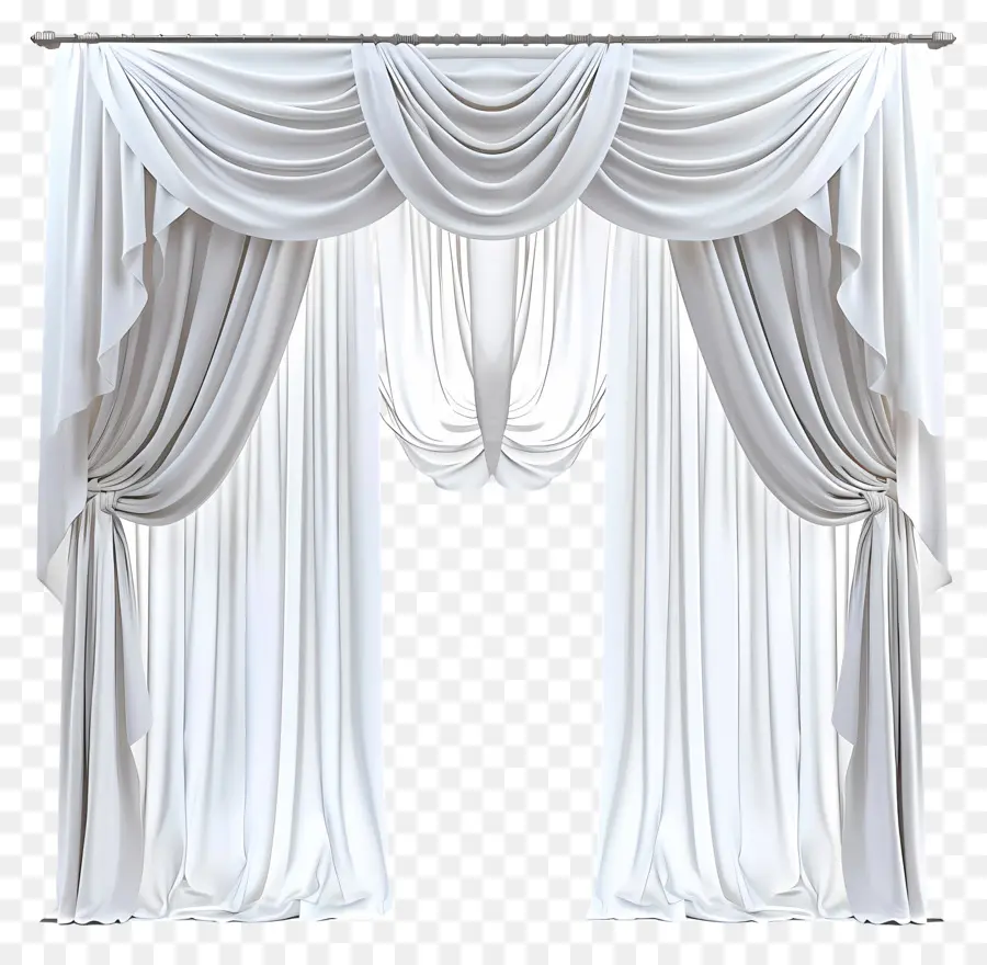 Cortinas Ventosas，Cortina Blanca PNG