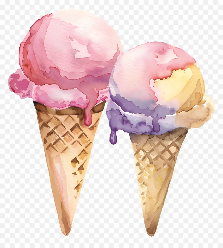 Helado，Conos De Helado PNG