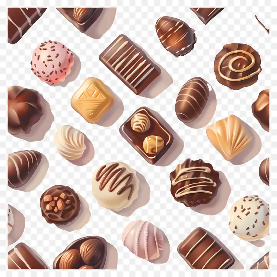 Dulces De Chocolate，Golosinas De Chocolate PNG