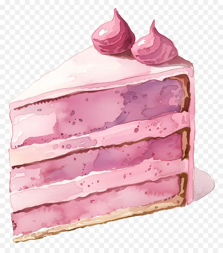 Rosa Pastel，Pastel De Vainilla PNG