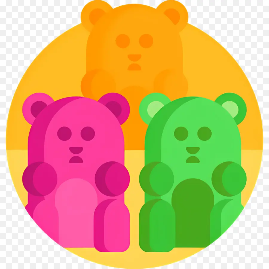 Gummy Bear，Ositos De Peluche PNG