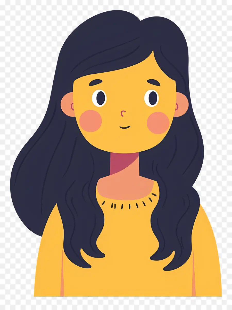 Chica De Dibujos Animados，Mujer PNG