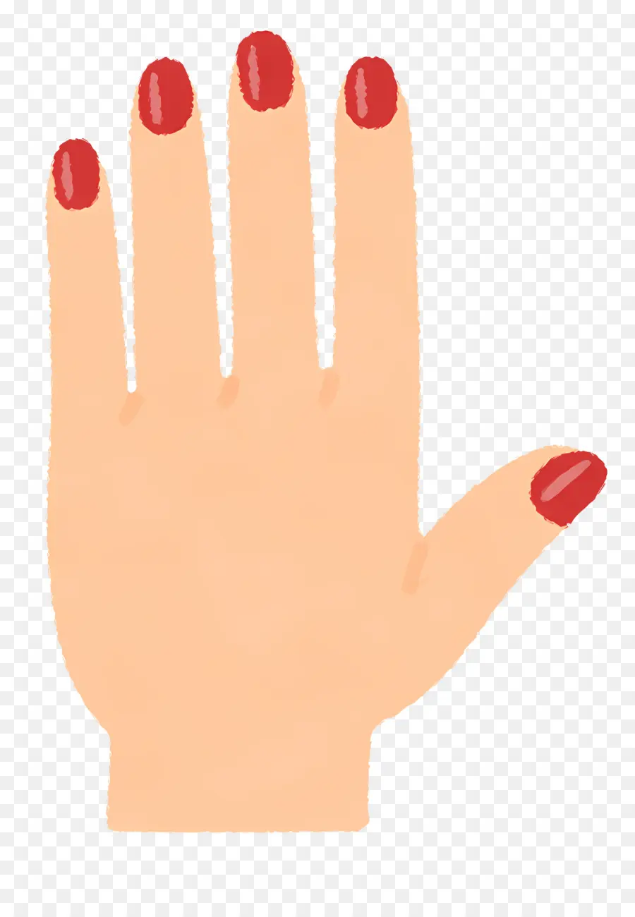 De La Mano，Uñas PNG