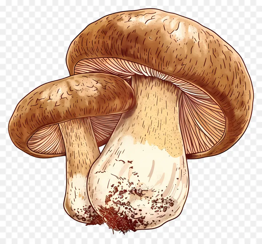 Hongo Porcini，Hongos Gigantes PNG