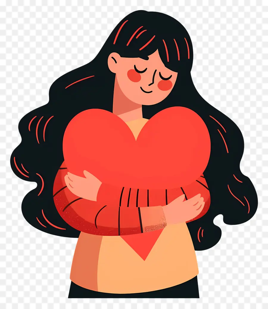 Mujer De Corazón，El Amor PNG