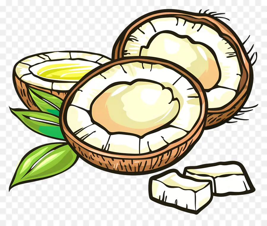 El Aceite De Coco，Coco PNG