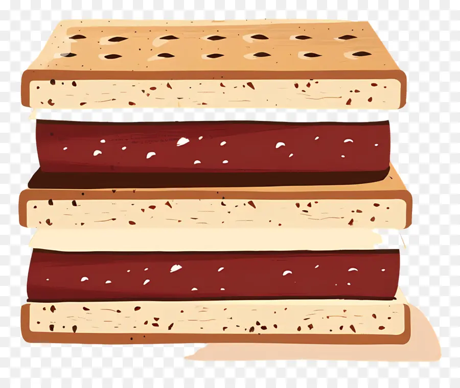 Graham Cracker，Sandwich PNG