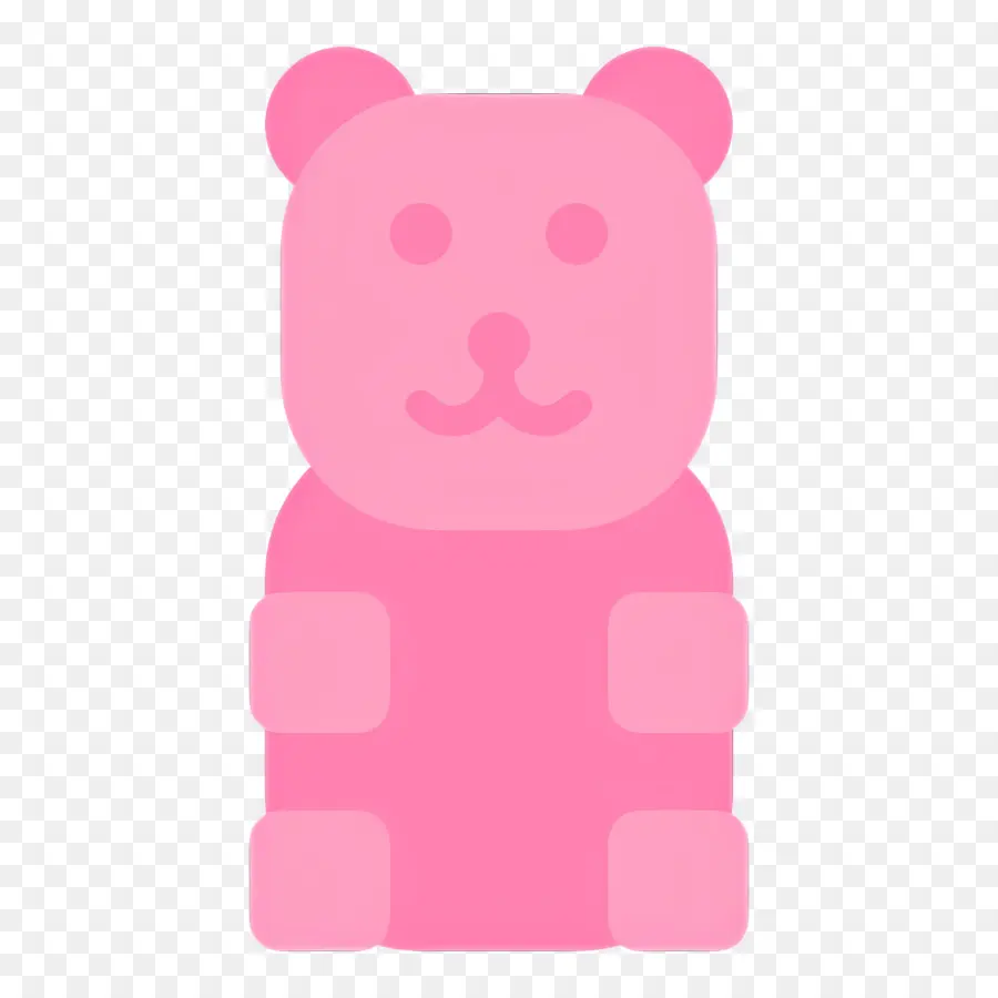 Gummy Bear，Oso Rosa PNG