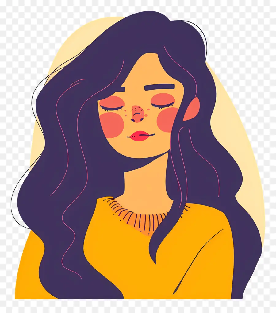 Chica De Dibujos Animados，Mujer PNG