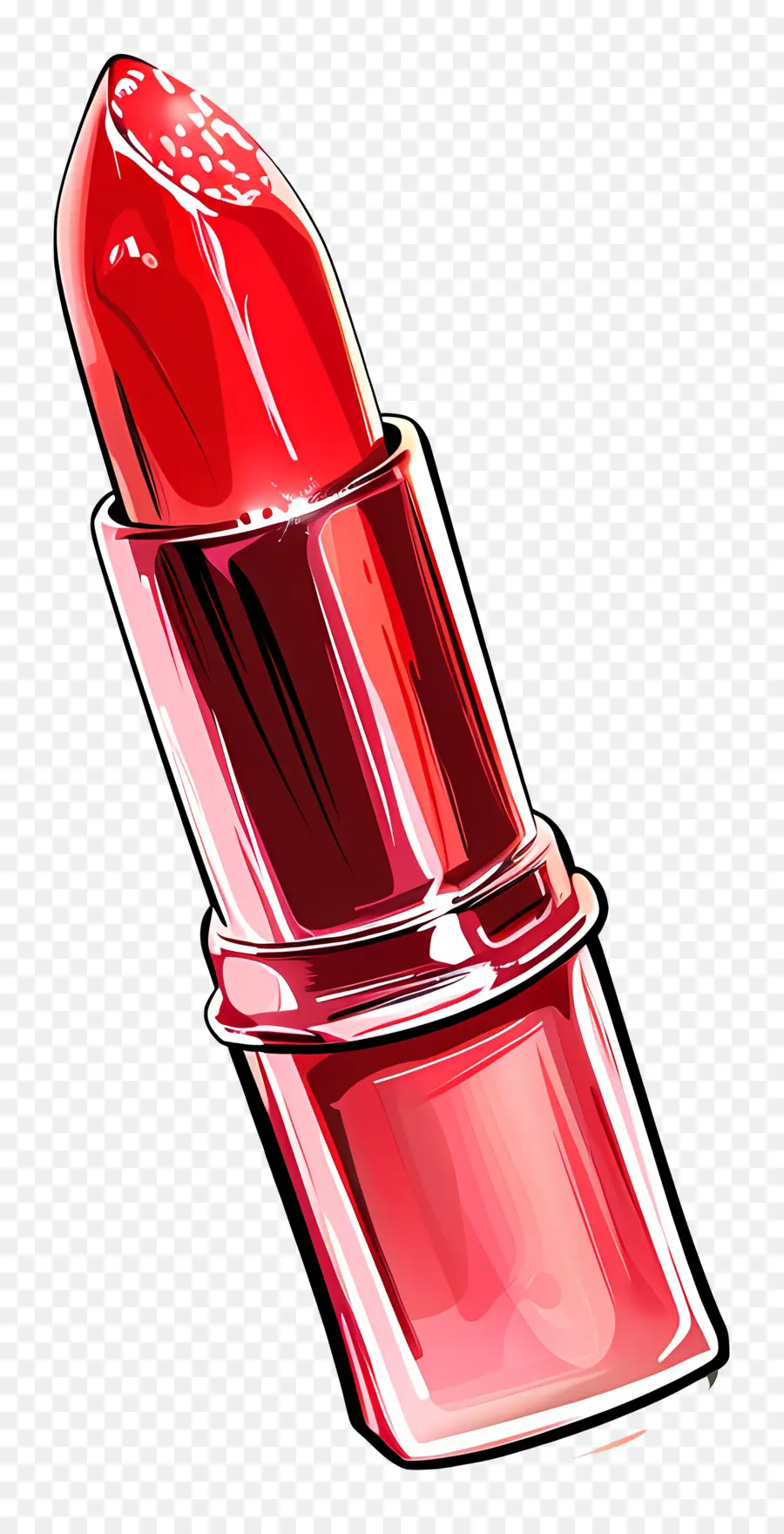 Barra De Labios，El Lápiz Labial Rojo PNG