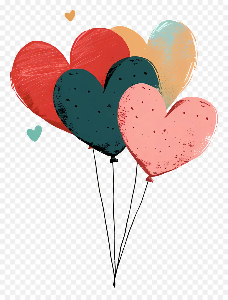 Globos，Heartshaped Globos PNG