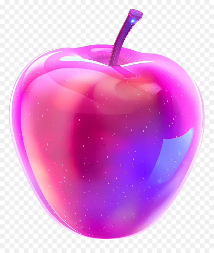 Manzana De Neón，Manzana Roja PNG