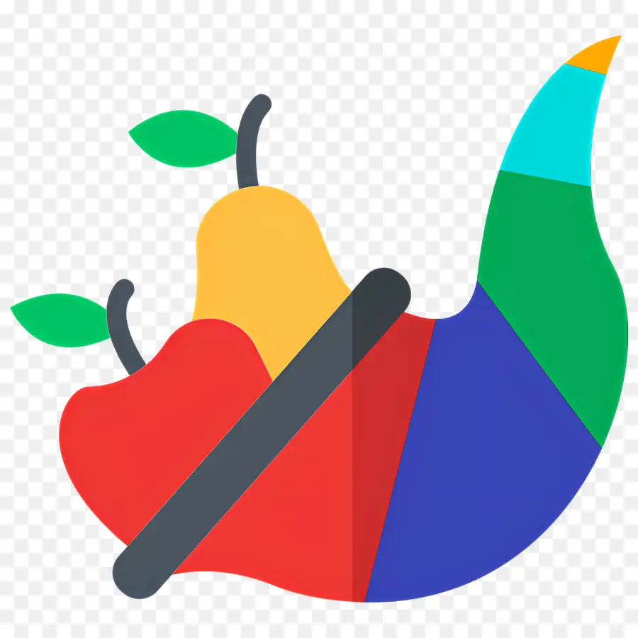 Cornucopia，Colorido De La Fruta PNG