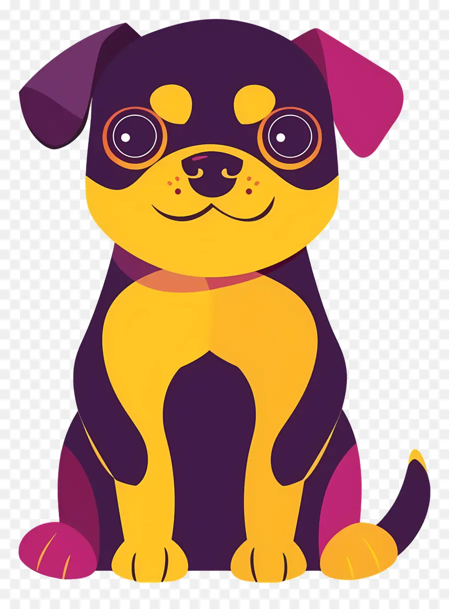 Perro De Dibujos Animados，Lindo PNG