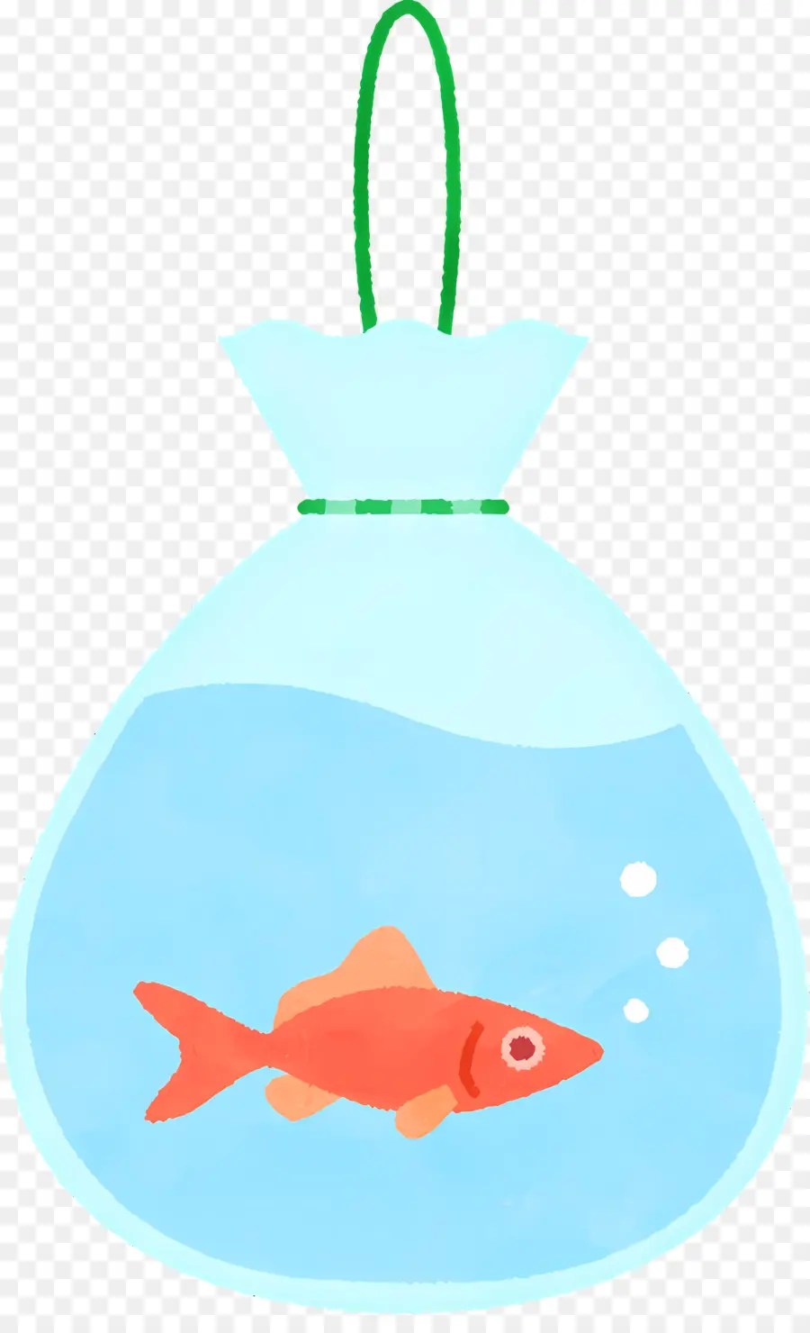 Dibujos Animados De Pescado，Bolsa Transparente PNG