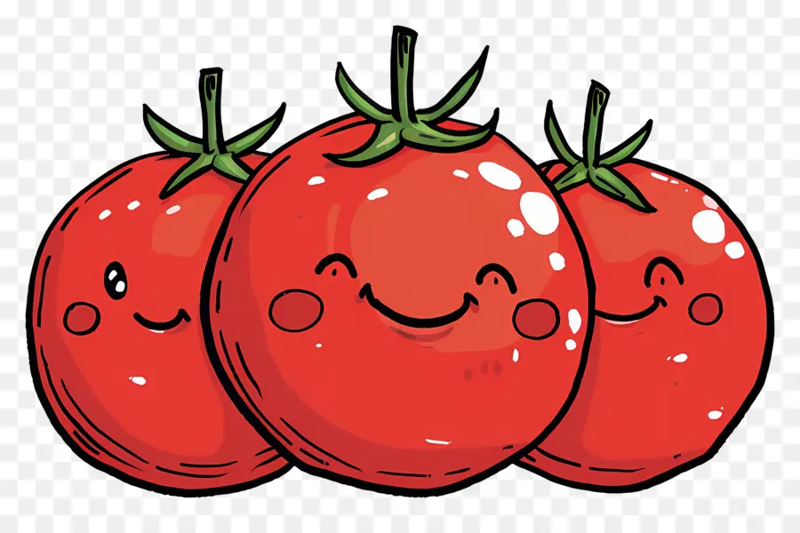 De Dibujos Animados De Los Tomates，Los Tomates PNG