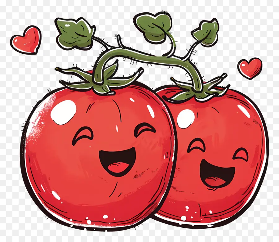 De Dibujos Animados De Los Tomates，Los Tomates PNG