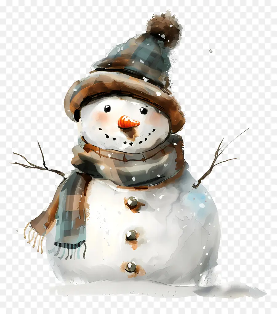 Muñeco De Nieve，Invierno PNG