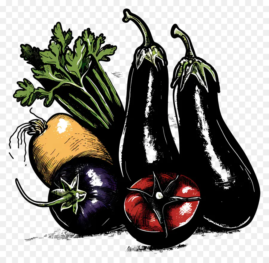 Verduras，Arte Vegetal PNG