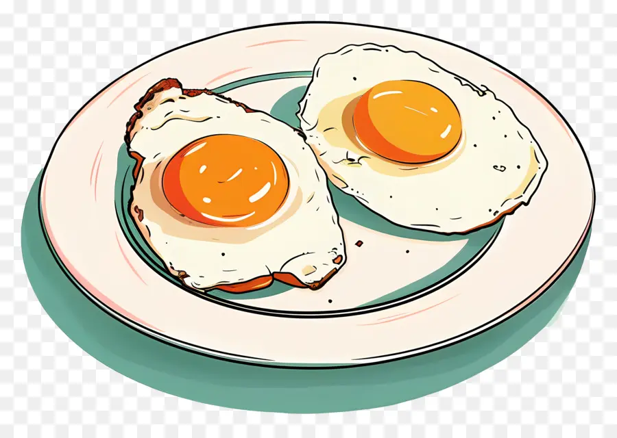 Huevos Fritos，Eggs PNG