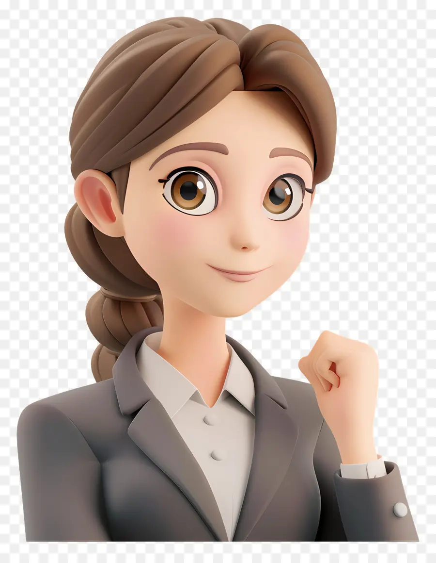 Businesswoman，Pose De Poder PNG