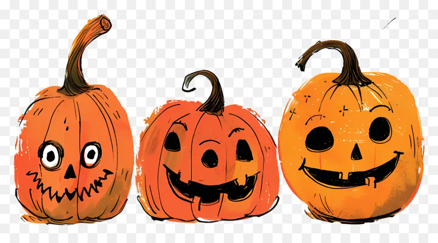 Calabazas De Halloween，Calabaza PNG