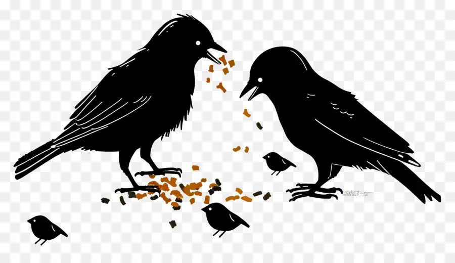 Pájaros Negros，Los Cuervos PNG