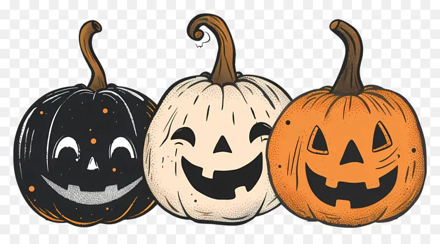 Calabazas De Halloween，Jack Olternerns PNG