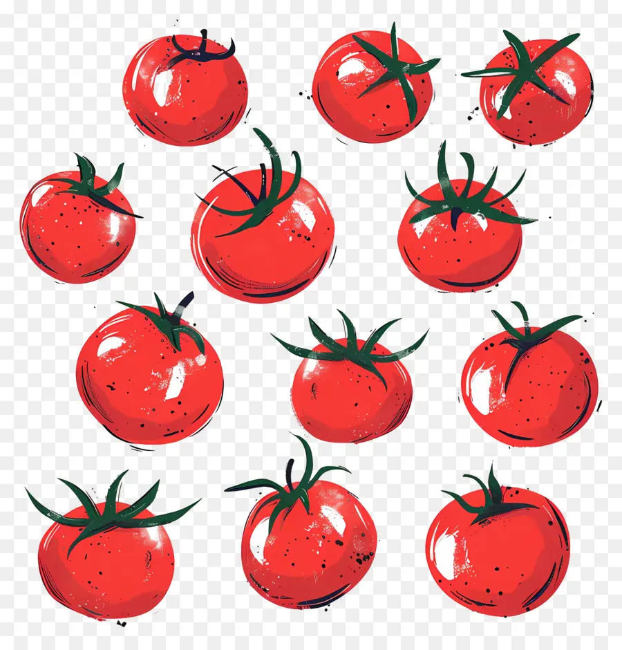 Los Tomates，Rojo PNG