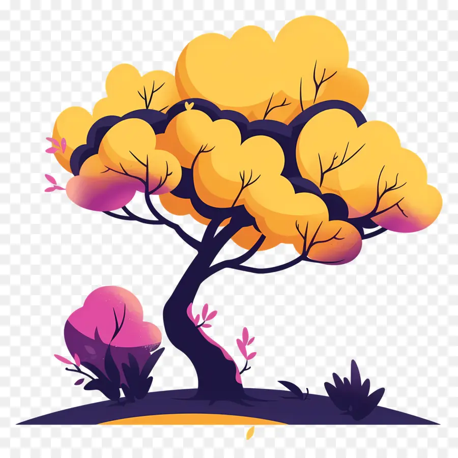 Dibujos Animados De árbol，Árbol PNG