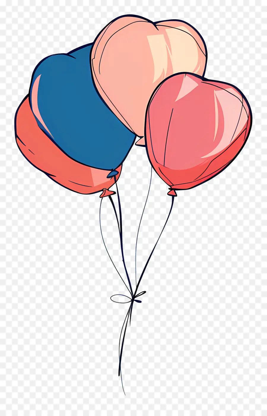 Globos，Heartshaped Globos PNG