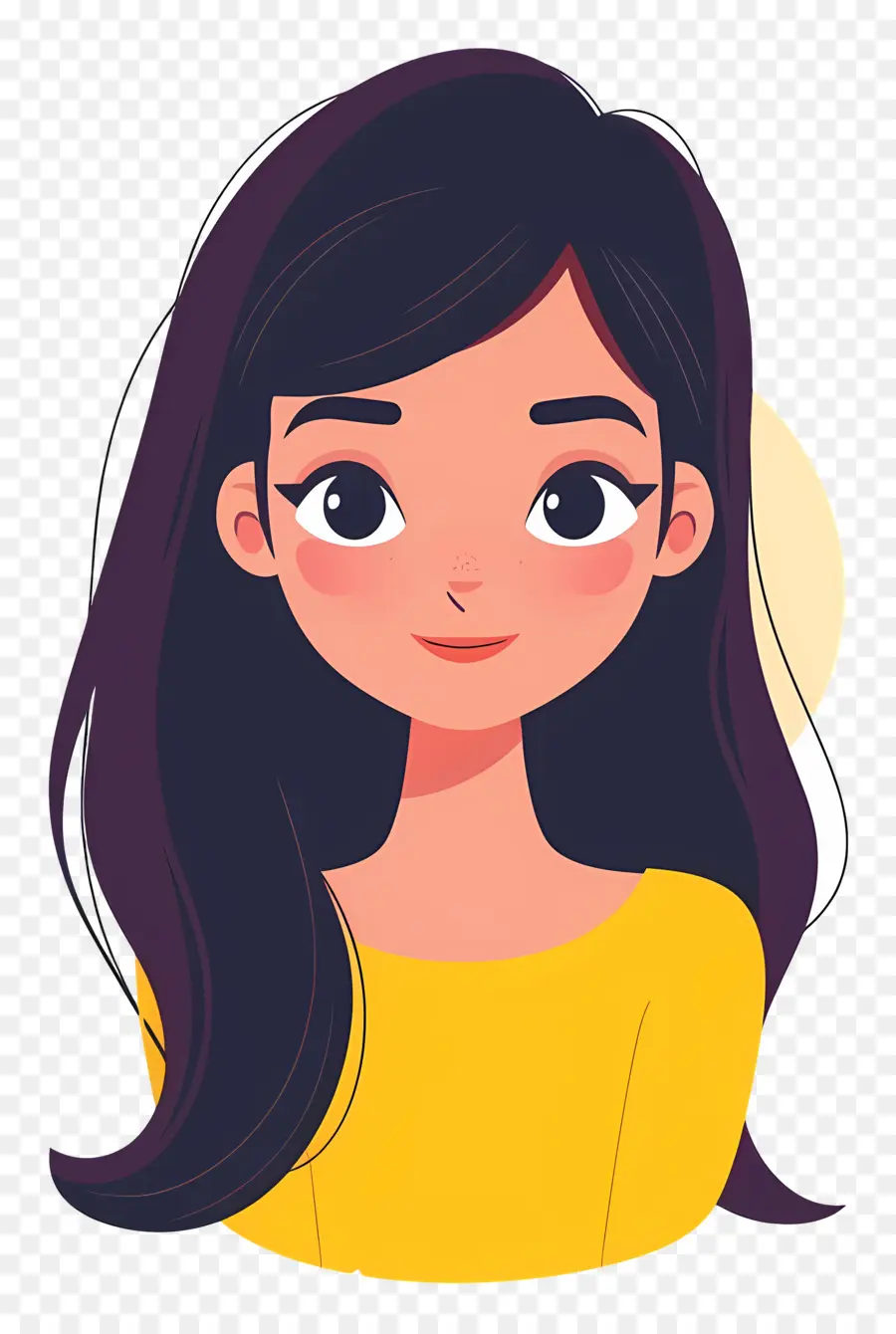 Chica De Dibujos Animados，Mujer PNG