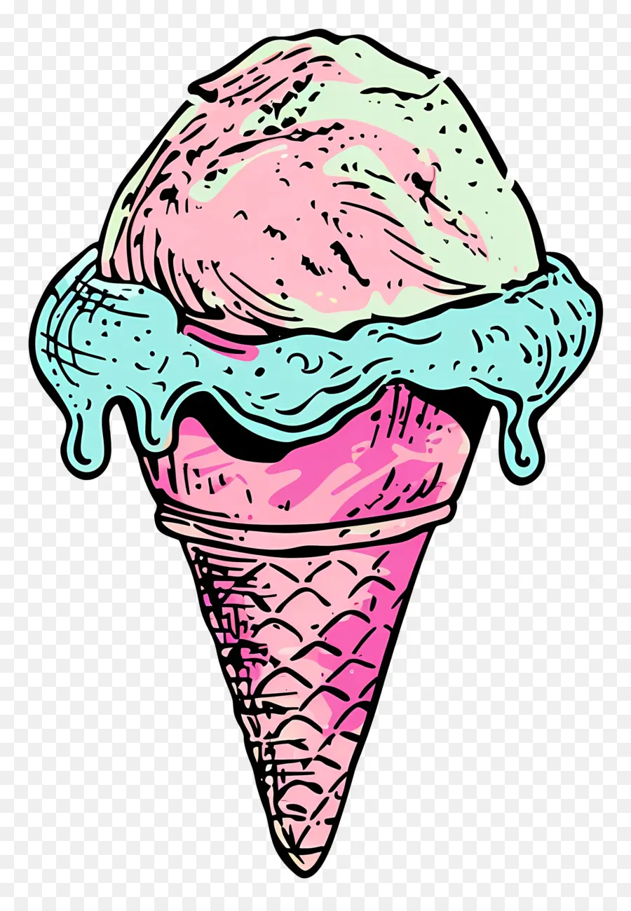 Helado De Imágenes Prediseñadas，Cono De Helado PNG