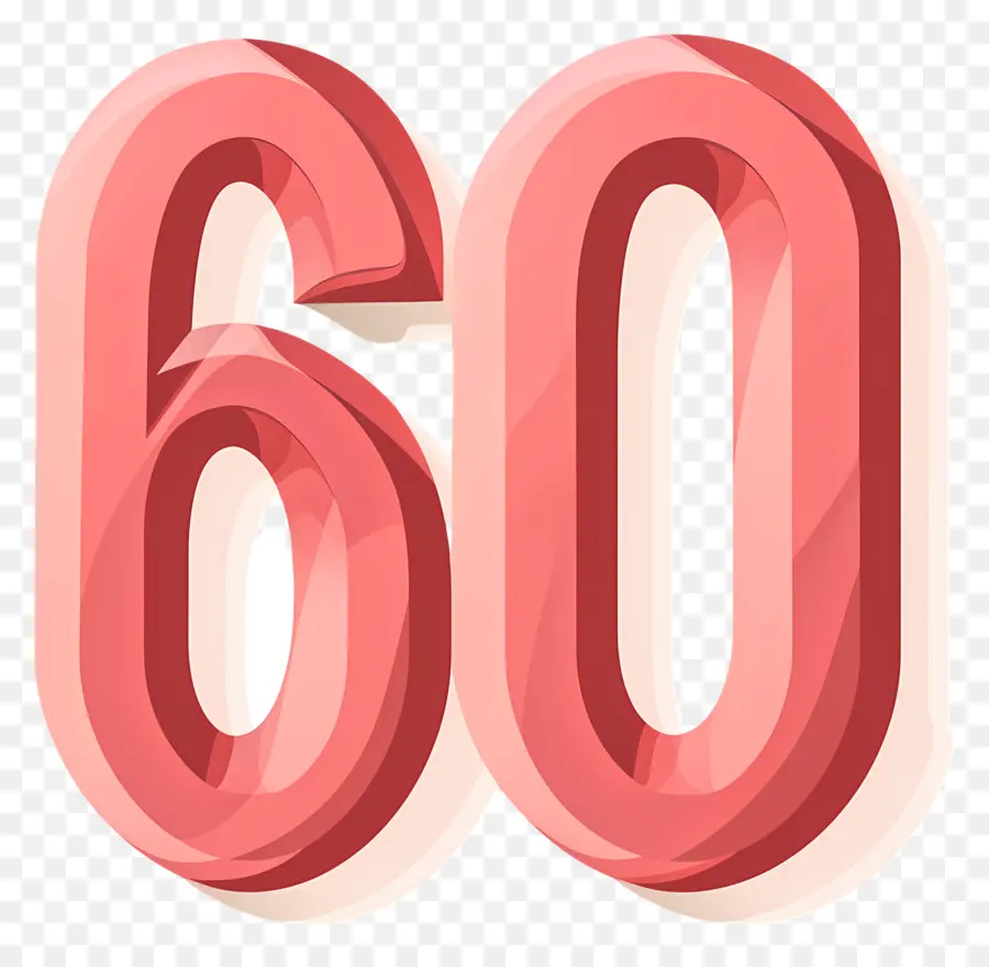 Número 60，Los Números Romanos PNG