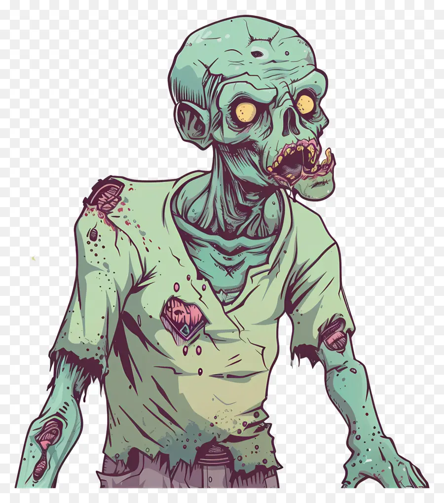 Zombie，La Historieta PNG