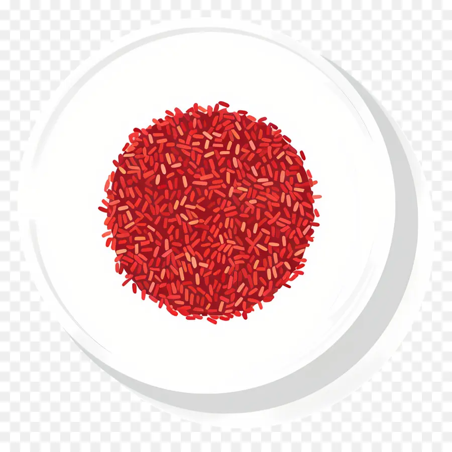 La Levadura Roja De Arroz，Pastel De Arroz Rojo PNG