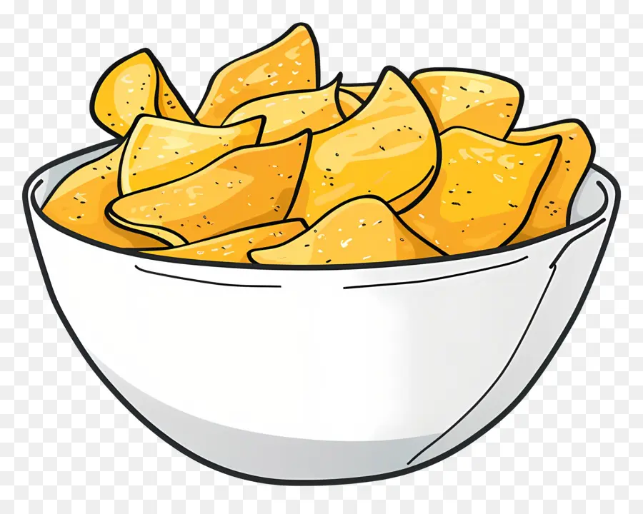 Fichas Bowl，Chips De Tortilla PNG