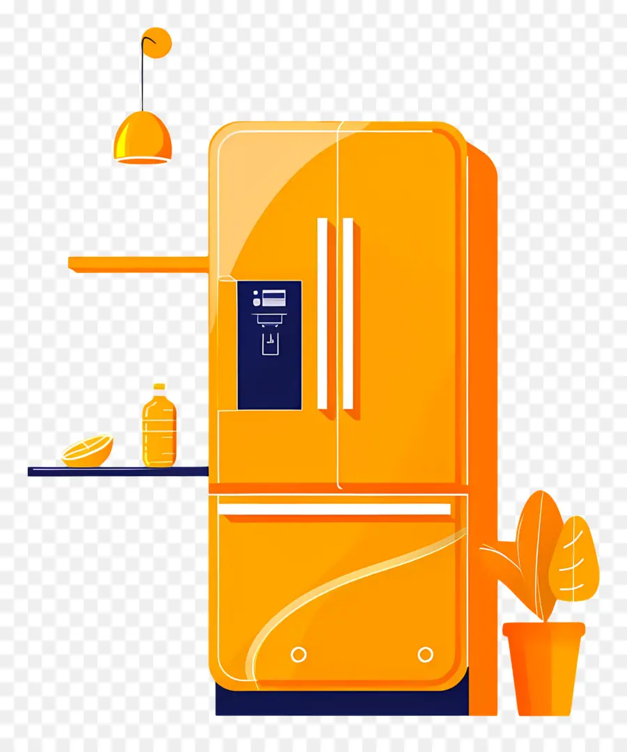 Refrigerador，El Diseño De La Cocina PNG