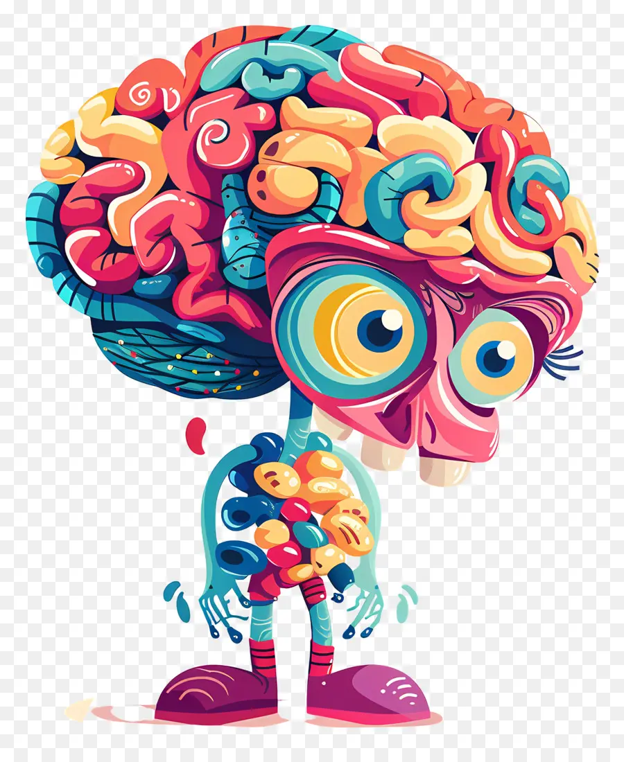 Dibujos Animados Cerebro，Cerebro PNG