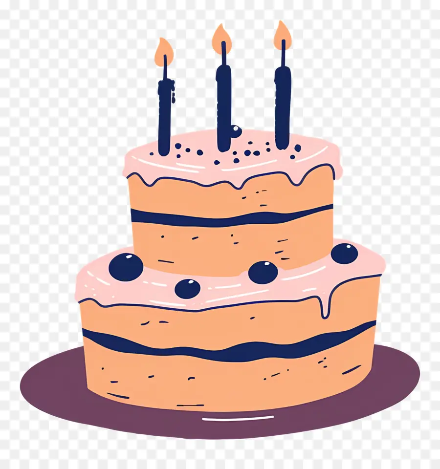 Pastel De Cumpleaños，Chocolate PNG