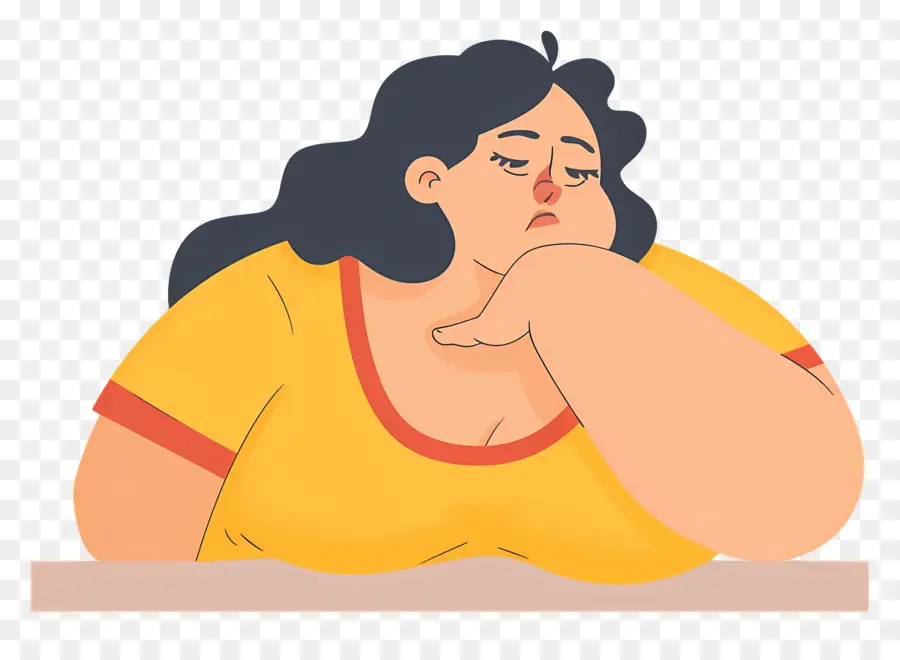 Mujer Obesa，La Contemplación PNG