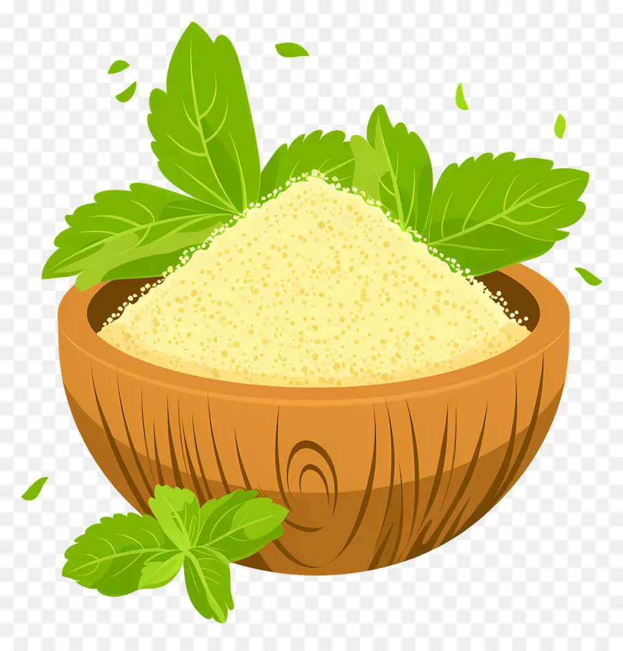 Hojas De Stevia，Polvo PNG