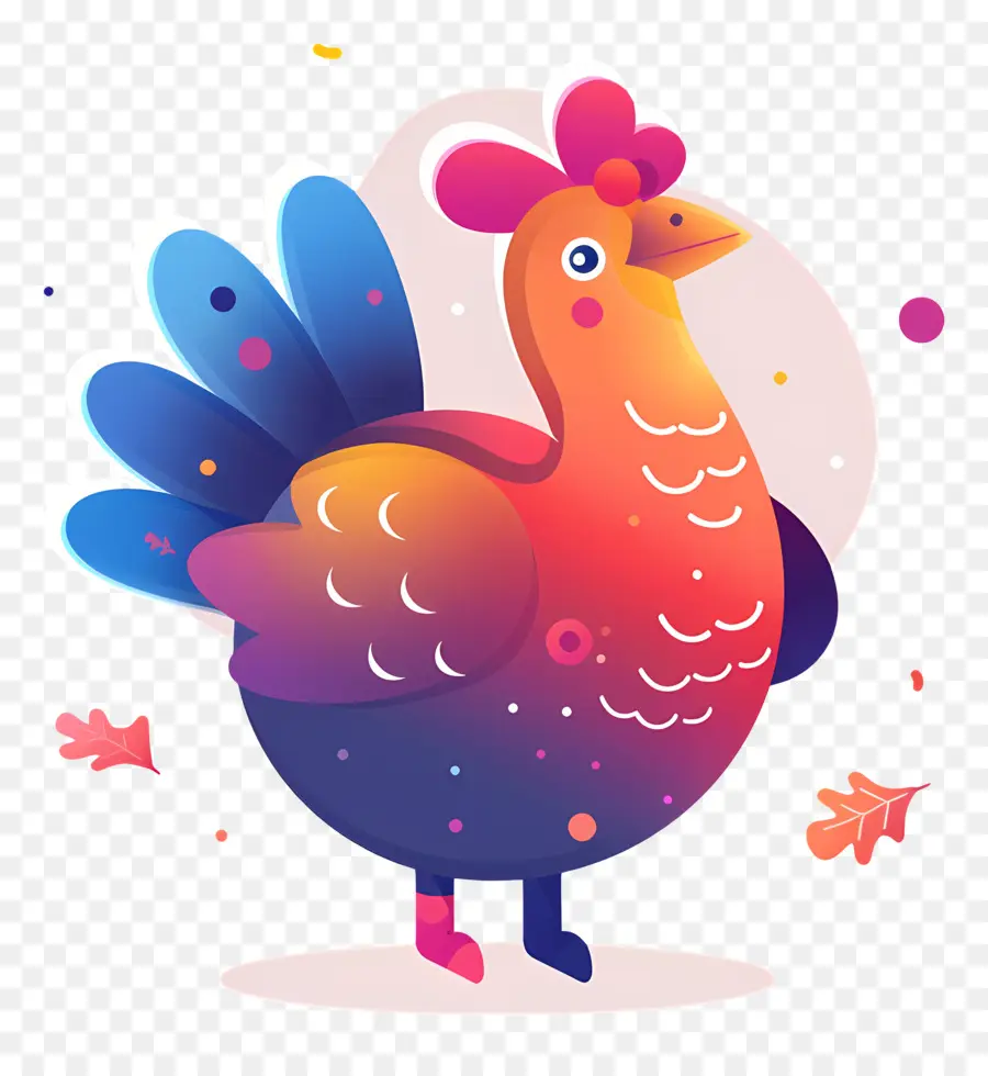 Día De Acción De Gracias Turquía，Pollo PNG