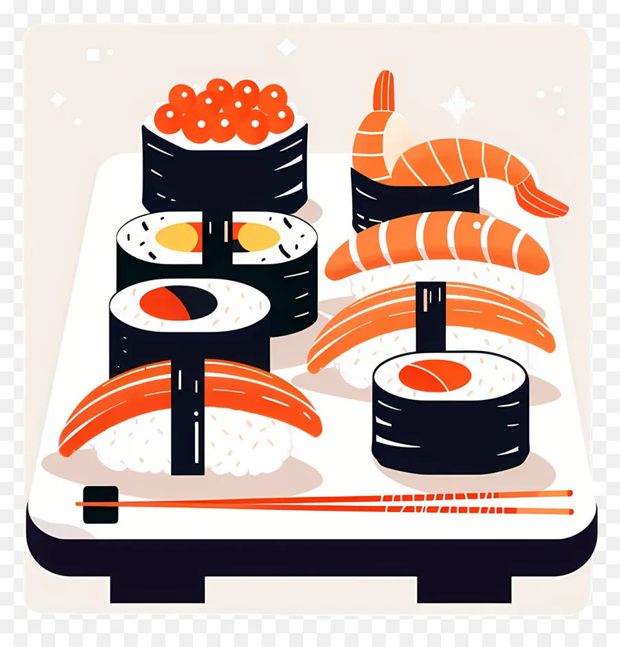 Sushi，Salmón PNG