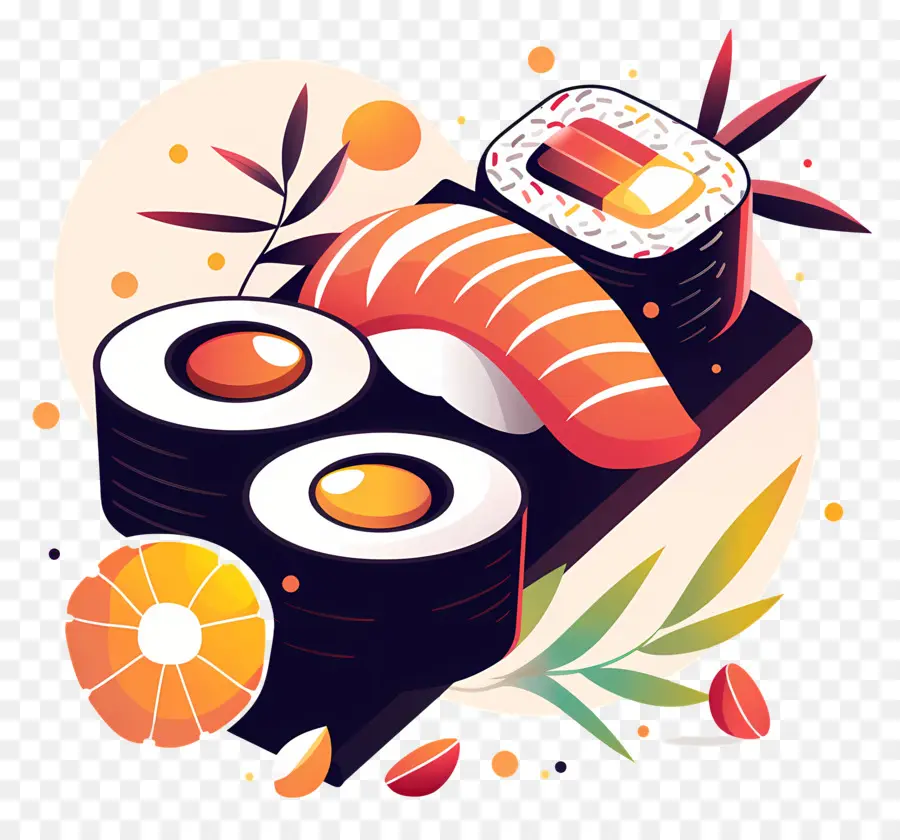 Sushi，Los Pepinos PNG