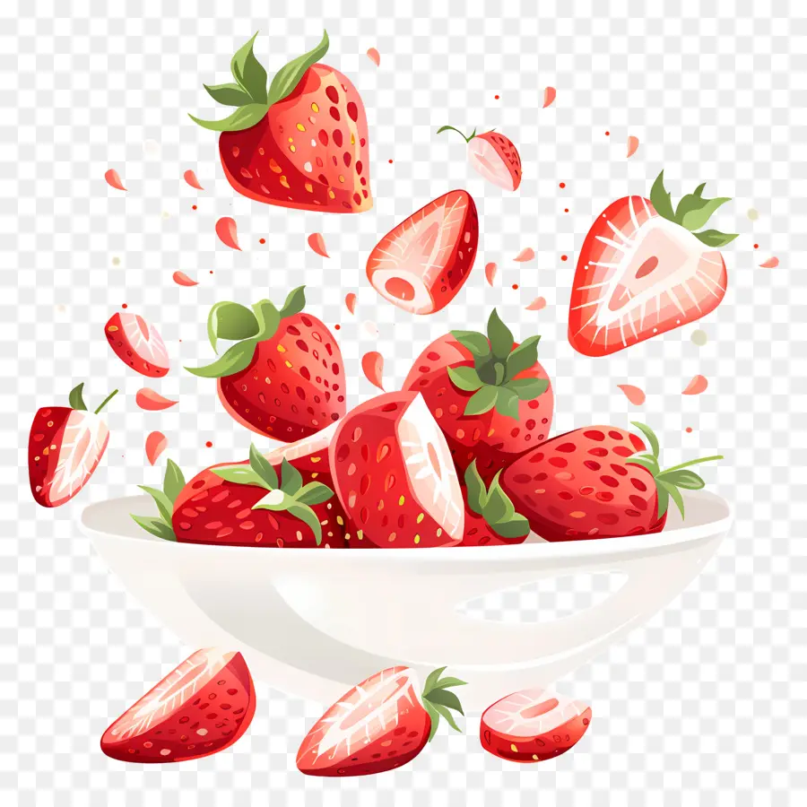 Fresas，Fruta Fresca PNG